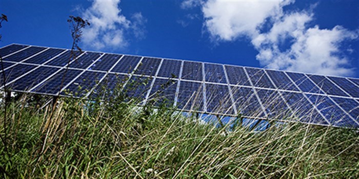 Solar power cells - Photo: Torben Nielsen